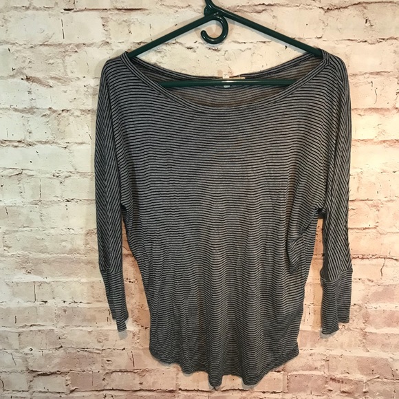 Soft Joie Sagittarius Striped Long Sleeve Blouse - Picture 5 of 7